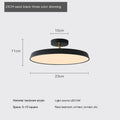 Lampe Plafonnier Moderne Simple Scandinave pour Chambre, Couloir et Hall - IVOIRART.COM