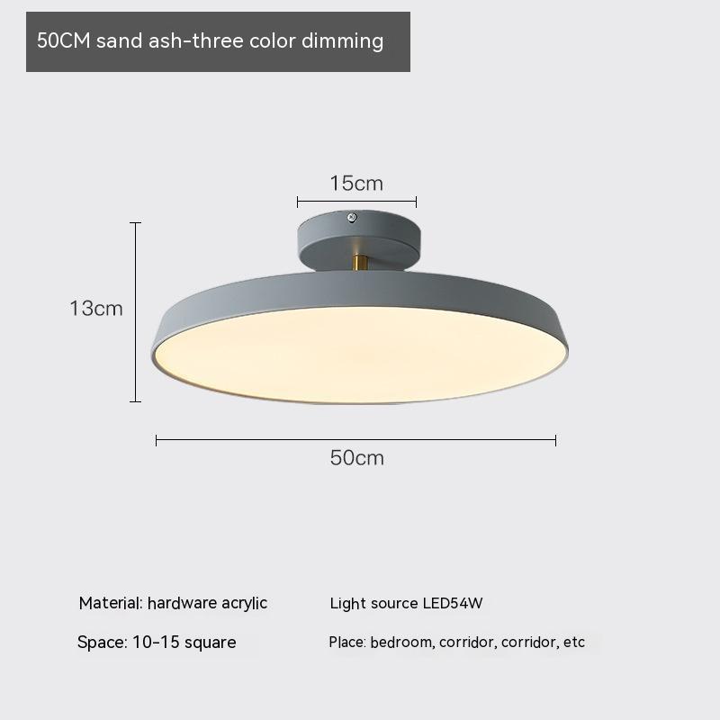 Lampe Plafonnier Moderne Simple Scandinave pour Chambre, Couloir et Hall - IVOIRART.COM