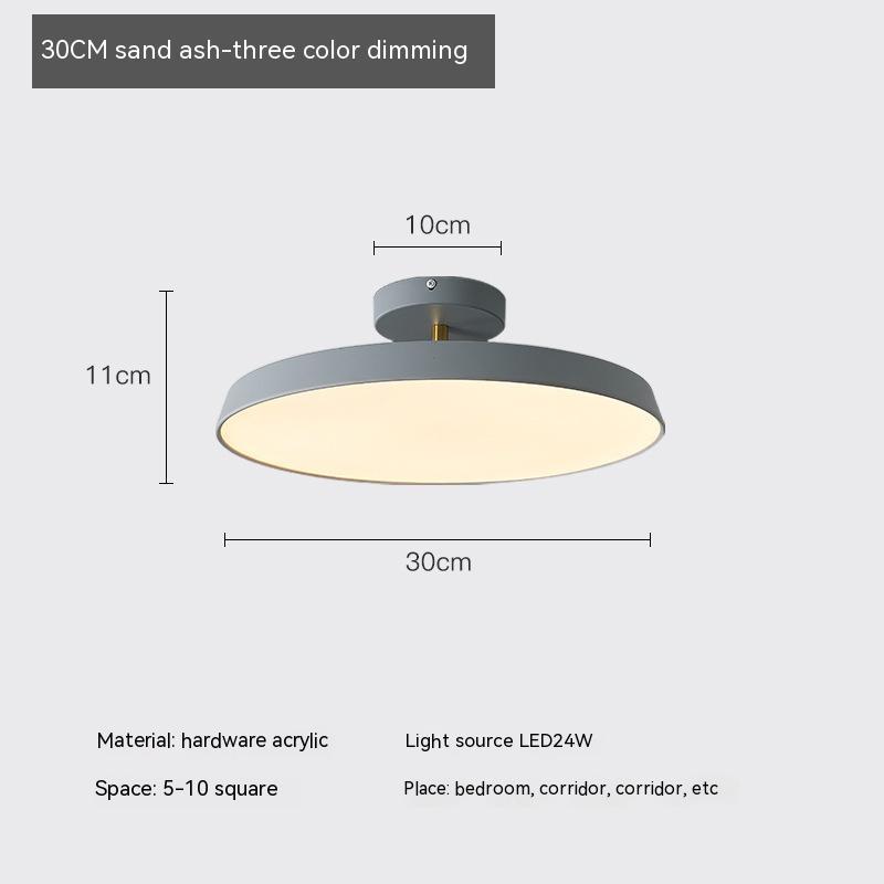 Lampe Plafonnier Moderne Simple Scandinave pour Chambre, Couloir et Hall - IVOIRART.COM