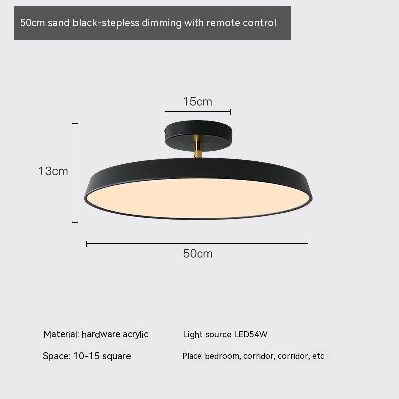 Lampe Plafonnier Moderne Simple Scandinave pour Chambre, Couloir et Hall - IVOIRART.COM