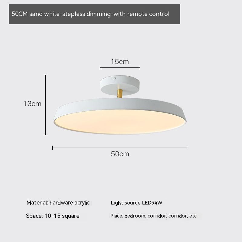 Lampe Plafonnier Moderne Simple Scandinave pour Chambre, Couloir et Hall - IVOIRART.COM
