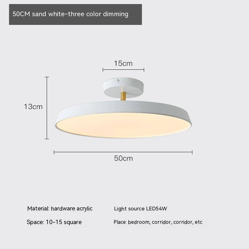 Lampe Plafonnier Moderne Simple Scandinave pour Chambre, Couloir et Hall - IVOIRART.COM