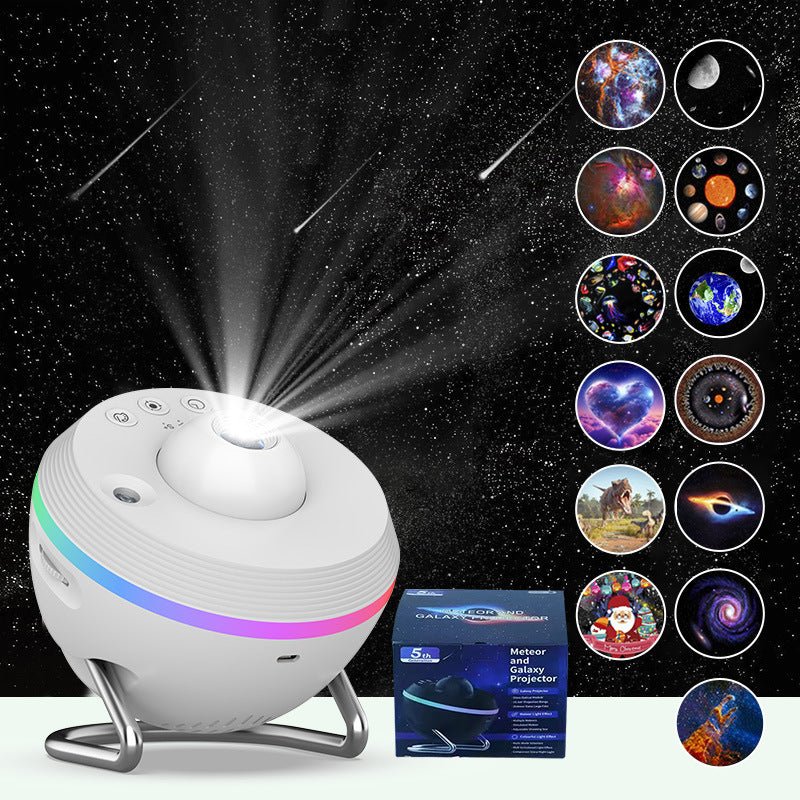 Lampe Projecteur Galaxie 13 en 1 Ultra Claire Rotative Boule Planétarium LED Pro - IVOIRART.COM