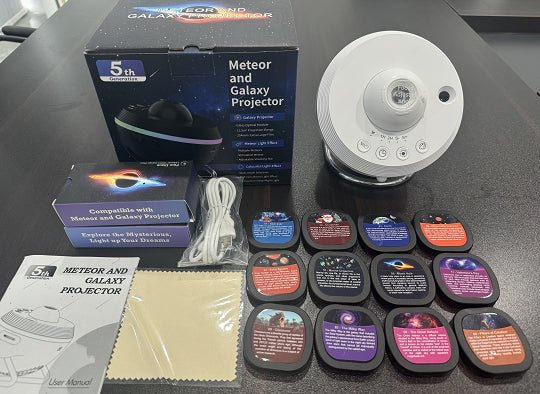 Lampe Projecteur Galaxie Rotative 13 en 1 Effet Ultra Clair Météore Planétaire - IVOIRART.COM