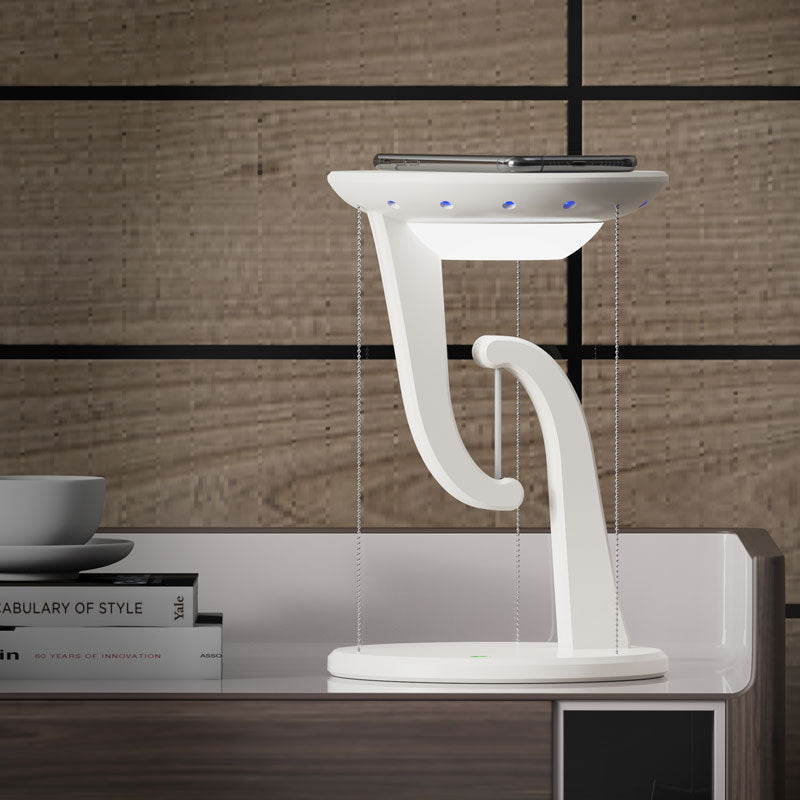 Lampe suspendue créative et intelligente avec chargeur sans fil pour téléphone - IVOIRART.COM