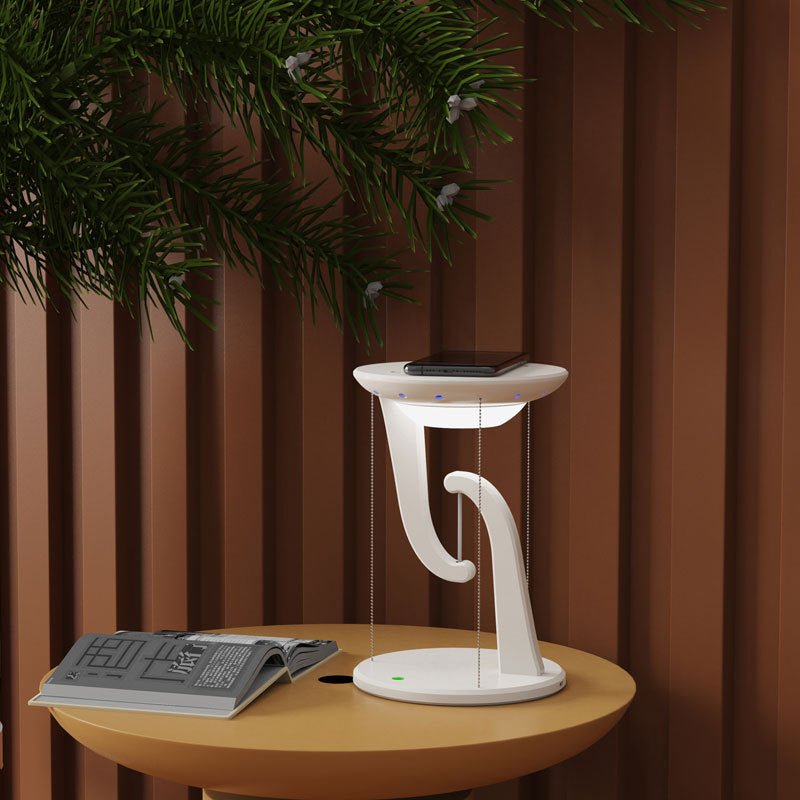 Lampe suspendue créative et intelligente avec chargeur sans fil pour téléphone - IVOIRART.COM