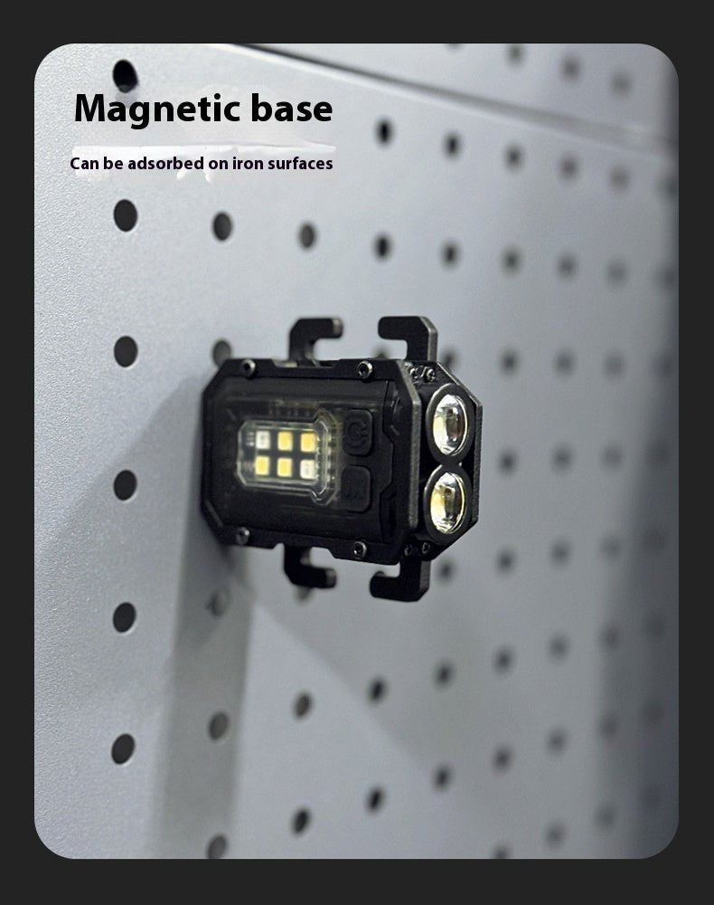 Lampe Torche Miniature Tactique Portable avec Signalisation et Fixation Sac à Dos - IVOIRART.COM