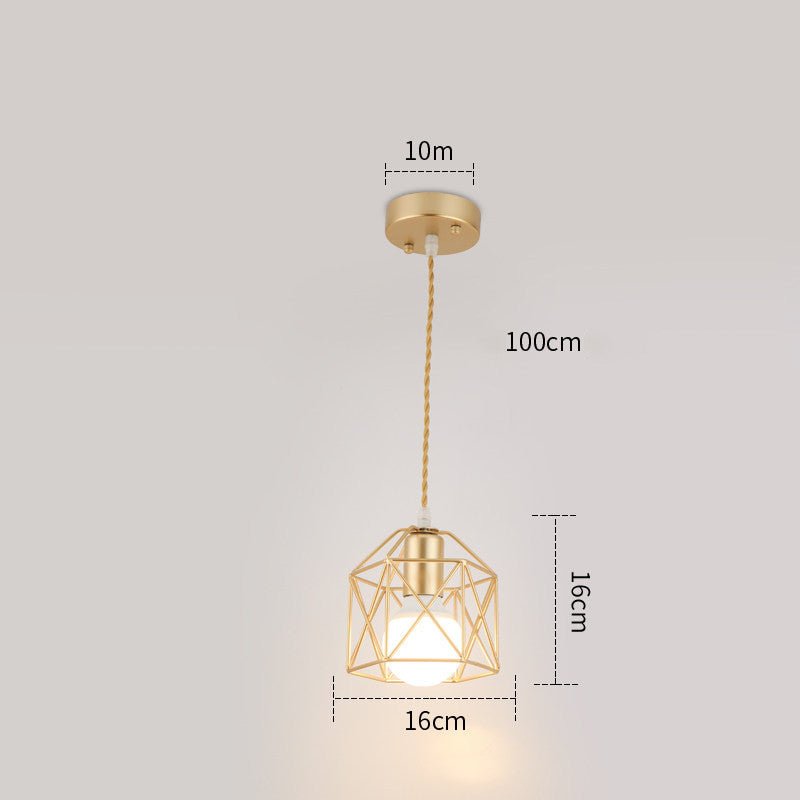 Lampes et Lanternes en Fer Forgé Petite Taille Style Postmoderne Simple Créativité - IVOIRART.COM