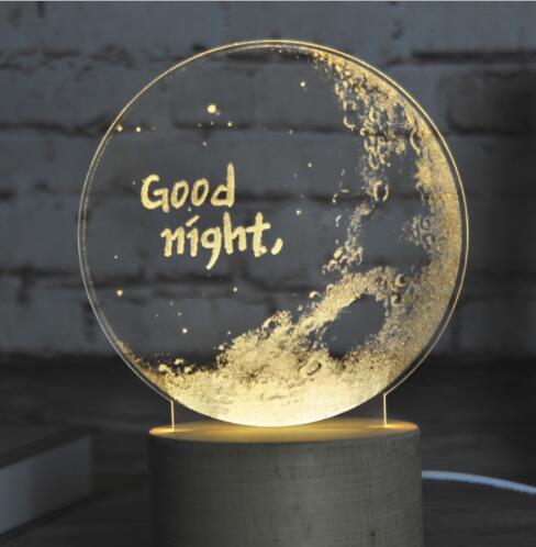 Lampes Méduse Mignonnes LED Tactiles Romantiques pour Enfants Décoration Chambre Lumière de Nuit Saint-Valentin - IVOIRART.COM
