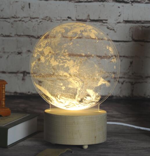 Lampes Méduse Mignonnes LED Tactiles Romantiques pour Enfants Décoration Chambre Lumière de Nuit Saint-Valentin - IVOIRART.COM