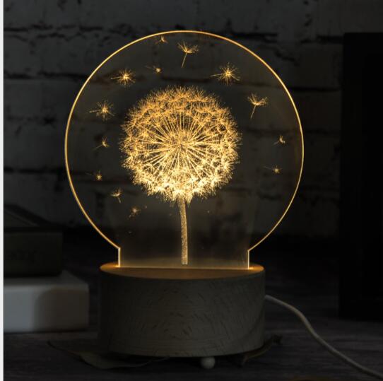 Lampes Méduse Mignonnes LED Tactiles Romantiques pour Enfants Décoration Chambre Lumière de Nuit Saint-Valentin - IVOIRART.COM