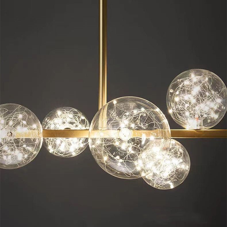 Lampes modernes de salon en cristal design, idées déco pour bar élégant - IVOIRART.COM