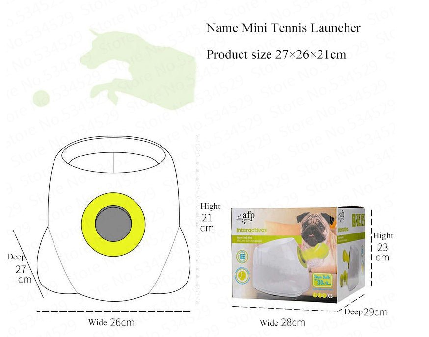 Lanceur Automatique de Balle Interactif pour Chien - Jouet Innovant et Pratique - IVOIRART.COM