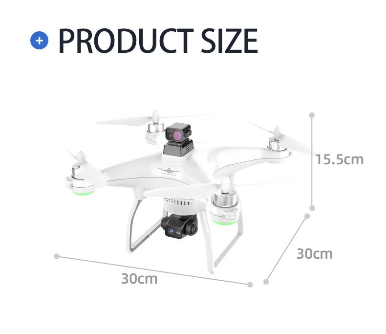 Laser Obstacle Avoidance 4K HD Three-axis Mechanical Gimbal Dual GPS Drone - IVOIRART.COM