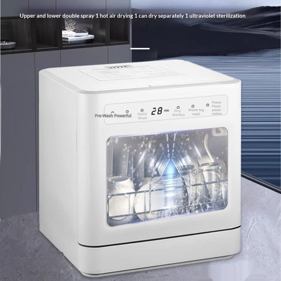 Lave-vaisselle compact sans installation Orenburg-automatique, stérilisation UV - IVOIRART.COM