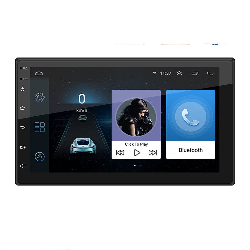 Lecteur Bluetooth Universel pour Voiture avec Carte SD et Radio FM - Écran 7 pouces - IVOIRART.COM