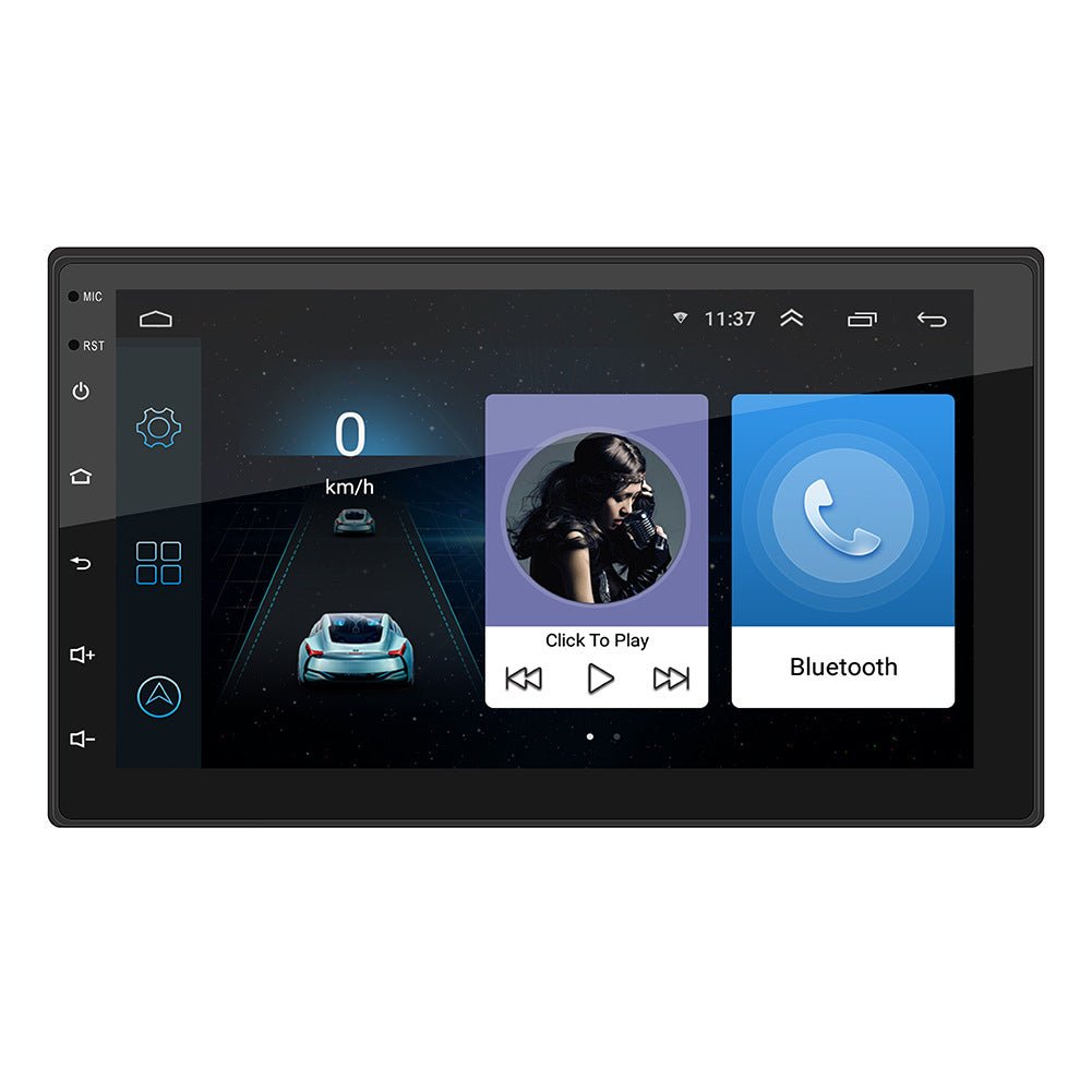 Lecteur Bluetooth Universel pour Voiture avec Carte SD et Radio FM - Écran 7 pouces - IVOIRART.COM