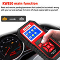 Lecteur de codes défaut moteur KW850 OBD2 CAN BUS pour diagnostic auto fiable - IVOIRART.COM