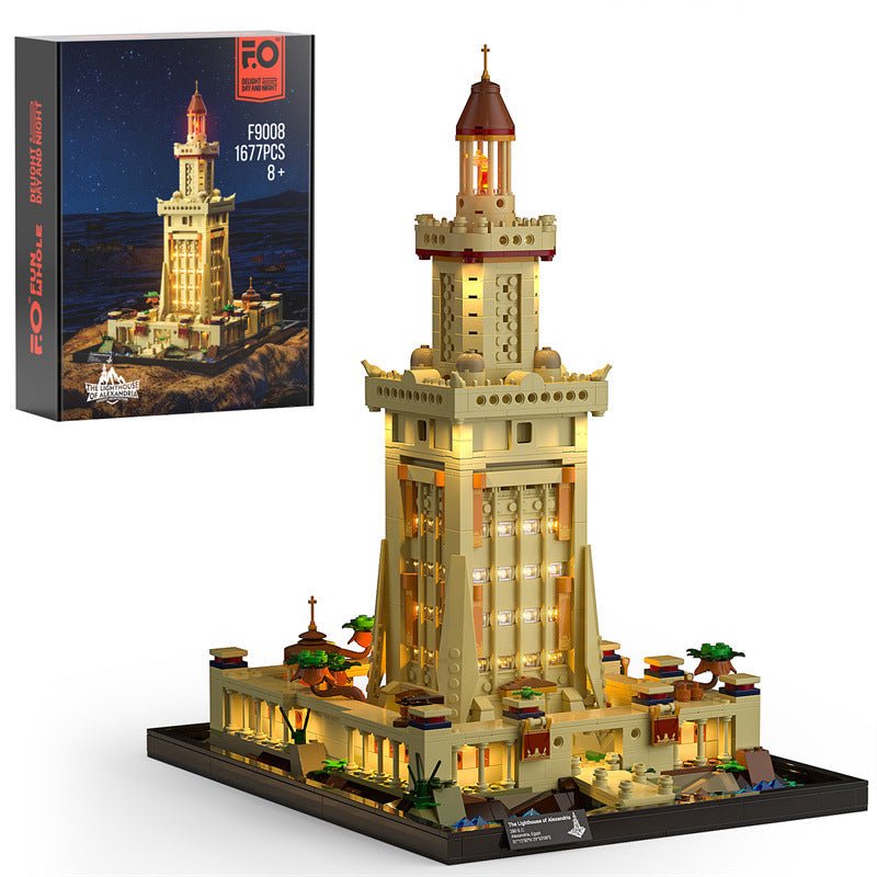 LED Building Block Lighting Building Puzzle Toy Model - IVOIRART.COM