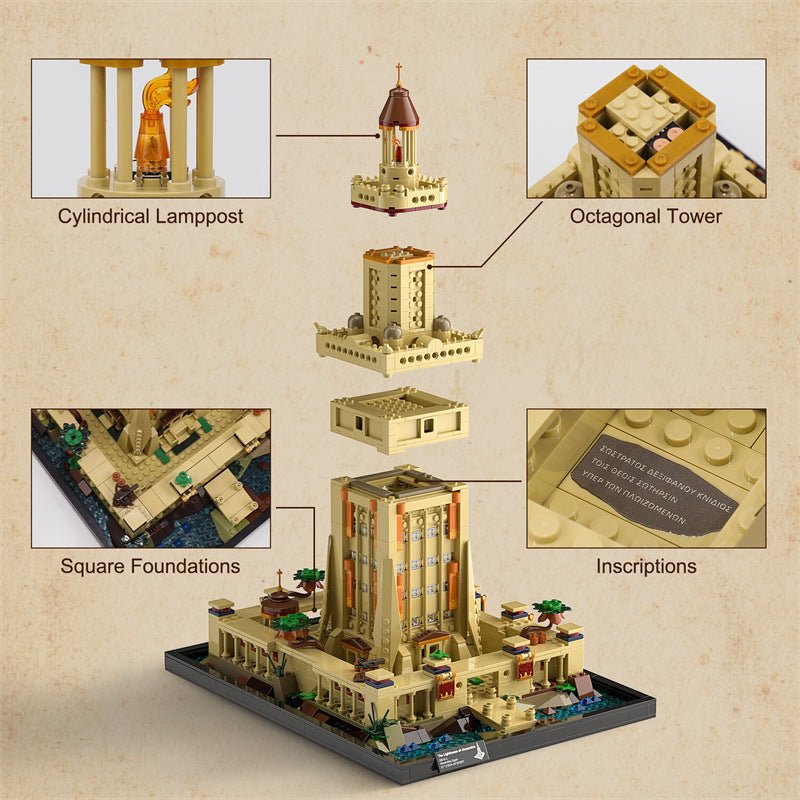 LED Building Block Lighting Building Puzzle Toy Model - IVOIRART.COM