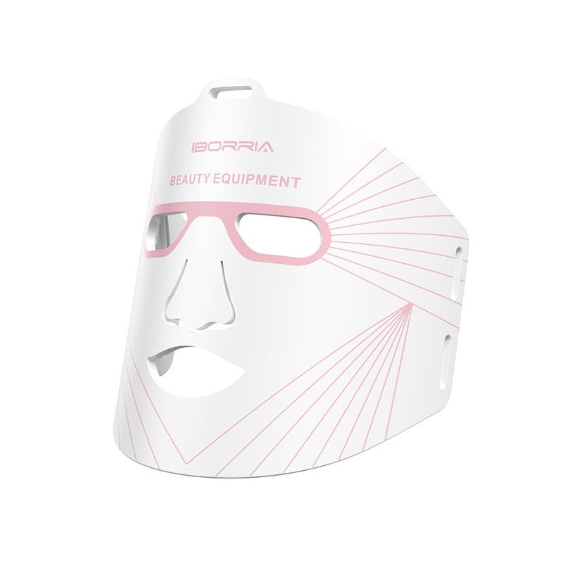 Led Quadruple Red Light Facial Beauty Mask Instrument - IVOIRART.COM