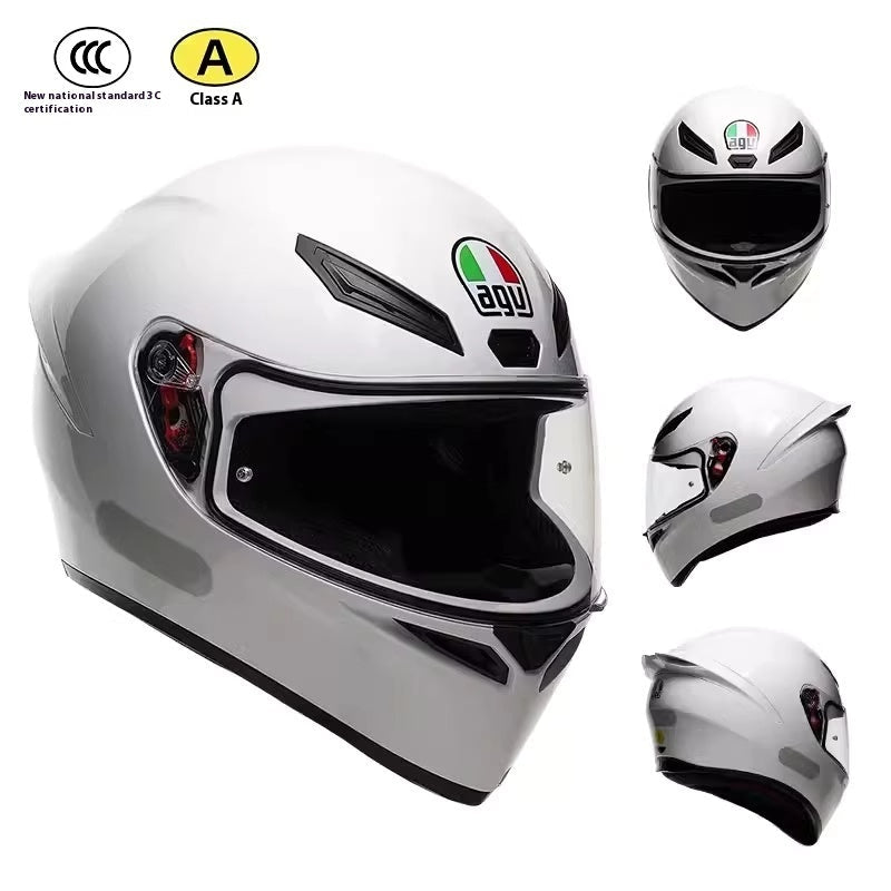 Light Summer Ventilation Anti-fog Motorcycle Helmet - IVOIRART.COM