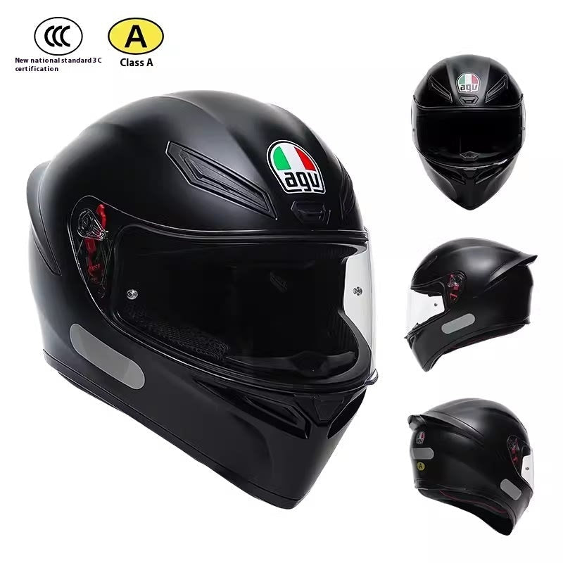 Light Summer Ventilation Anti-fog Motorcycle Helmet - IVOIRART.COM