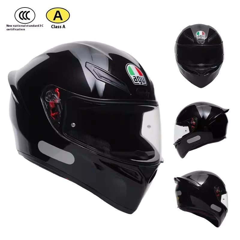 Light Summer Ventilation Anti-fog Motorcycle Helmet - IVOIRART.COM