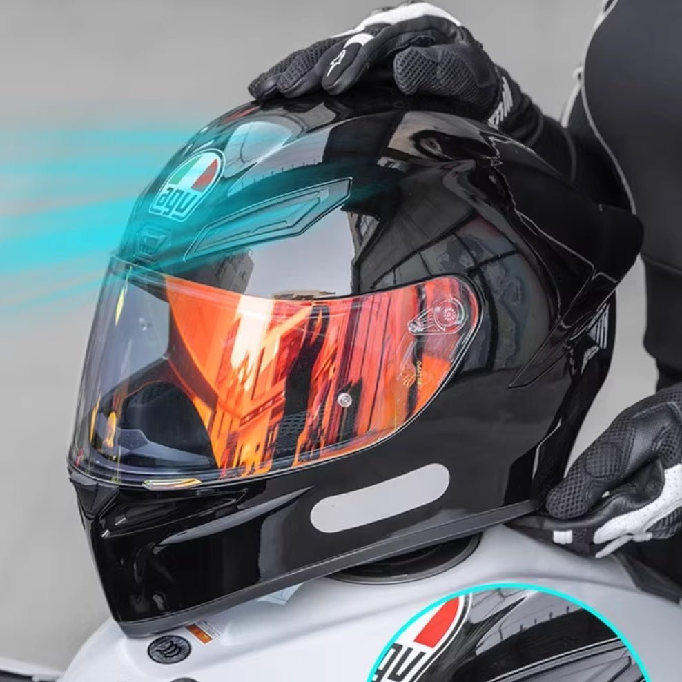 Light Summer Ventilation Anti-fog Motorcycle Helmet - IVOIRART.COM