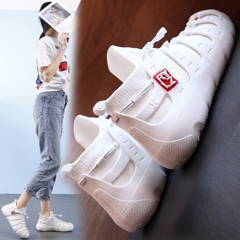 Lightweight And Soft Sole Running Shoes With Mesh - IVOIRART.COM