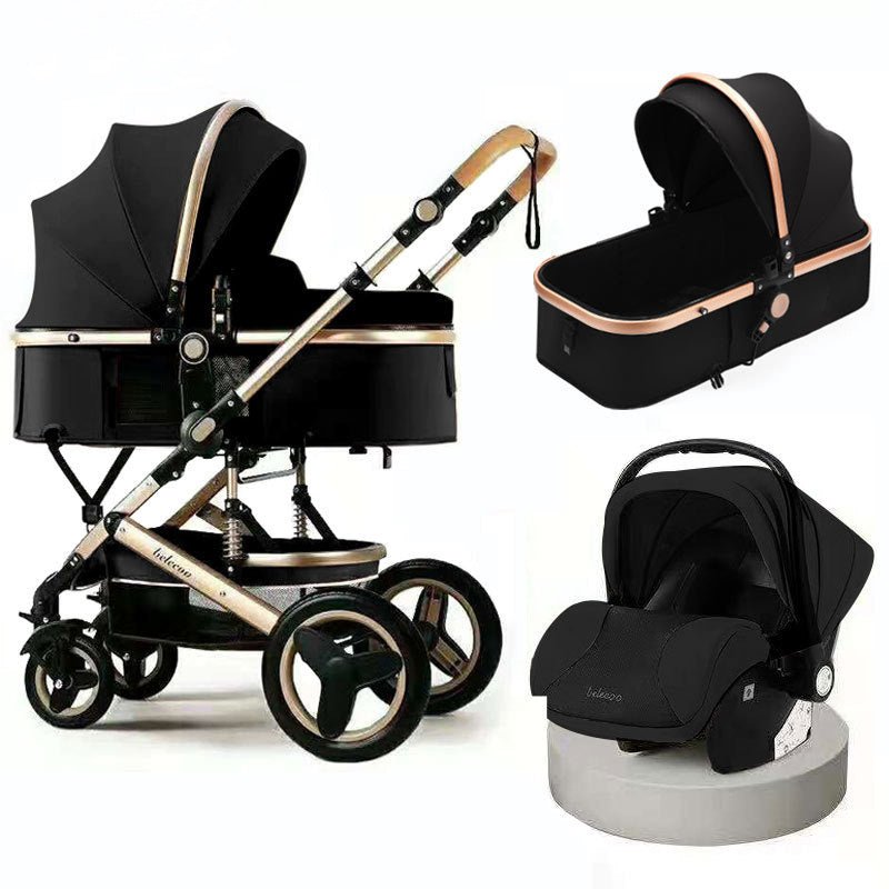 Lightweight Baby Stroller With High View Can Sit And Lie Down - IVOIRART.COM