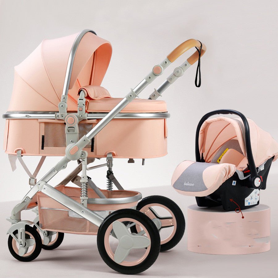 Lightweight Baby Stroller With High View Can Sit And Lie Down - IVOIRART.COM