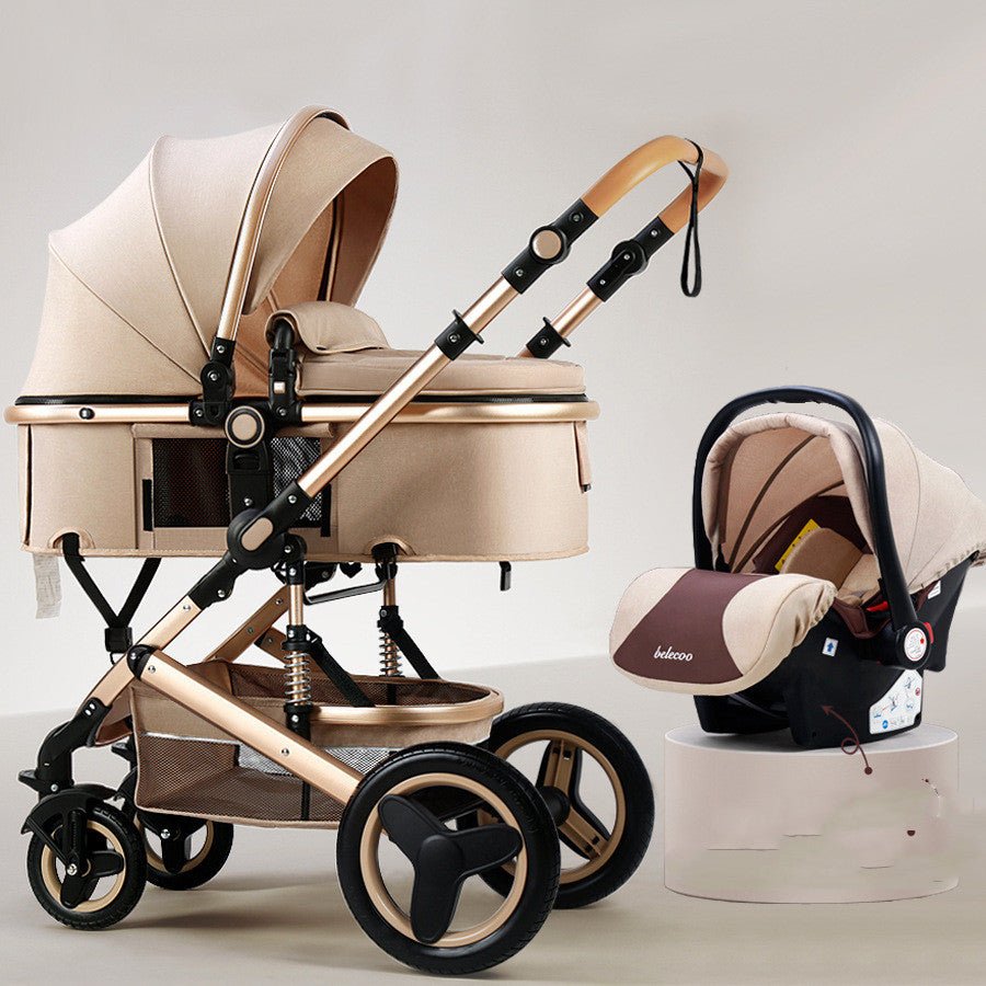 Lightweight Baby Stroller With High View Can Sit And Lie Down - IVOIRART.COM