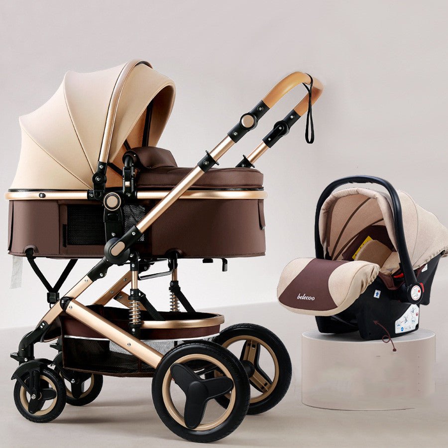 Lightweight Baby Stroller With High View Can Sit And Lie Down - IVOIRART.COM