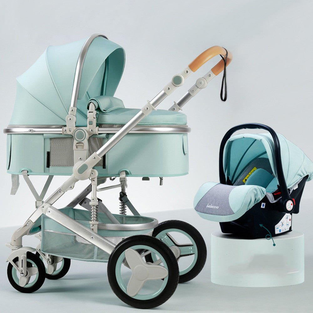 Lightweight Baby Stroller With High View Can Sit And Lie Down - IVOIRART.COM