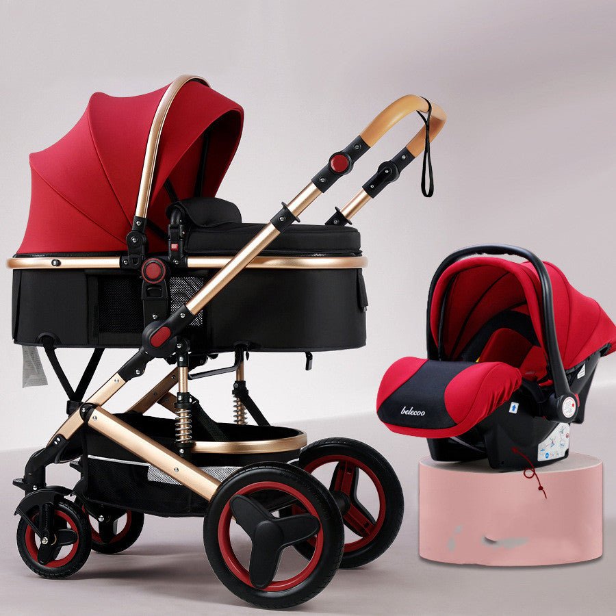 Lightweight Baby Stroller With High View Can Sit And Lie Down - IVOIRART.COM