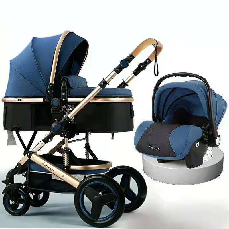 Lightweight Baby Stroller With High View Can Sit And Lie Down - IVOIRART.COM