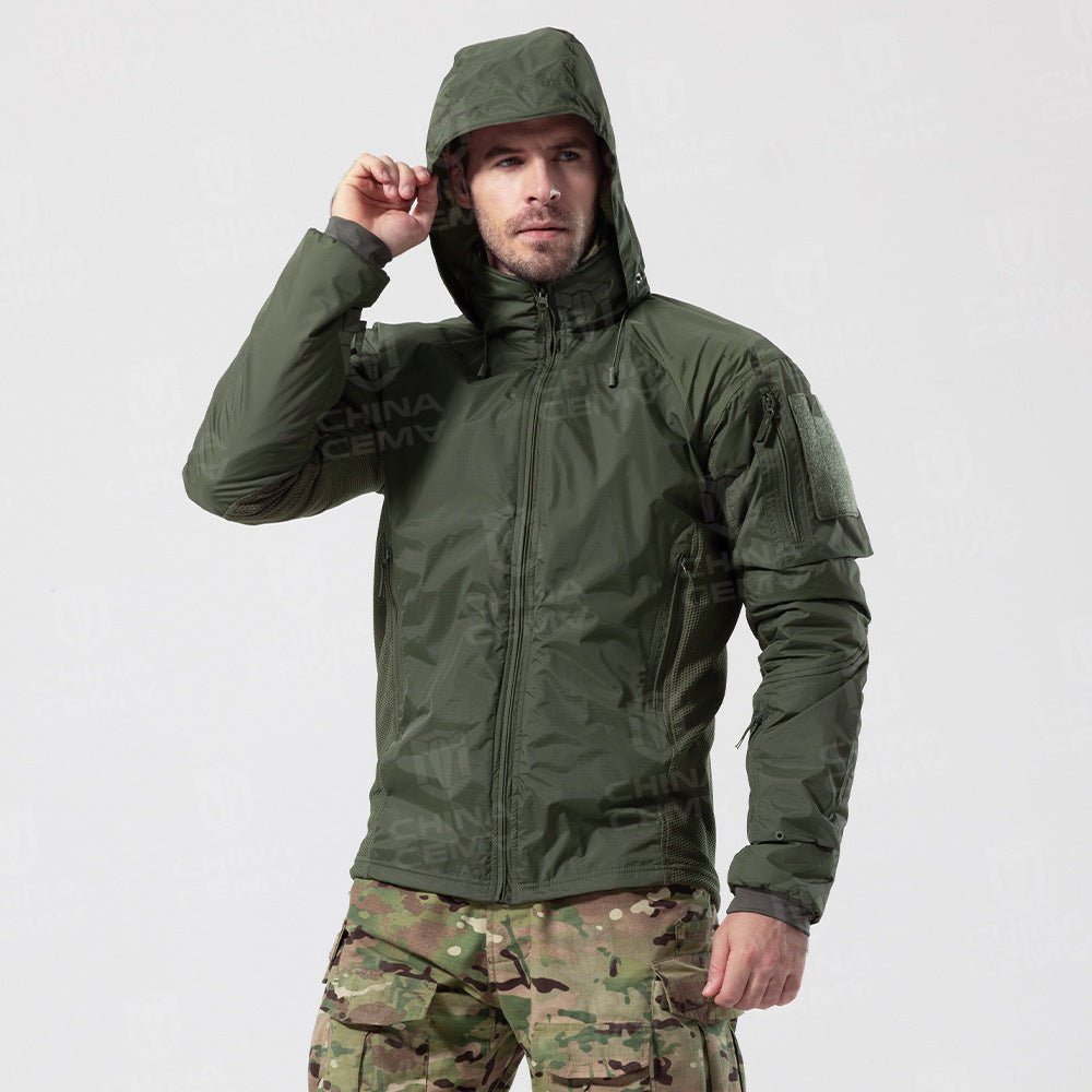 Lightweight Cotton Jacket Softshell Ultra-light Combat Cotton Jacket - IVOIRART.COM