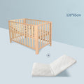 Lit d'enfant fonctionnel ajustable en bois massif de pin, rallonge, non peint - IVOIRART.COM