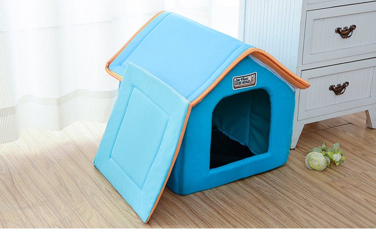 Lit pliable pour animaux de compagnie confortable, chaud, respirant et antidérapant - IVOIRART.COM