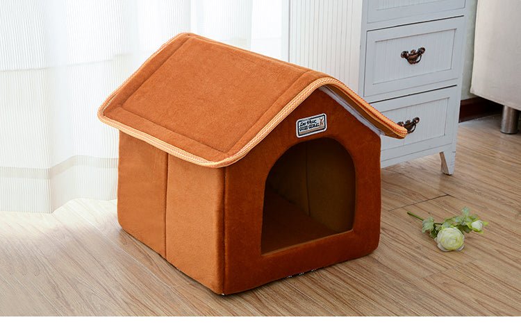 Lit pliable pour animaux de compagnie confortable, chaud, respirant et antidérapant - IVOIRART.COM