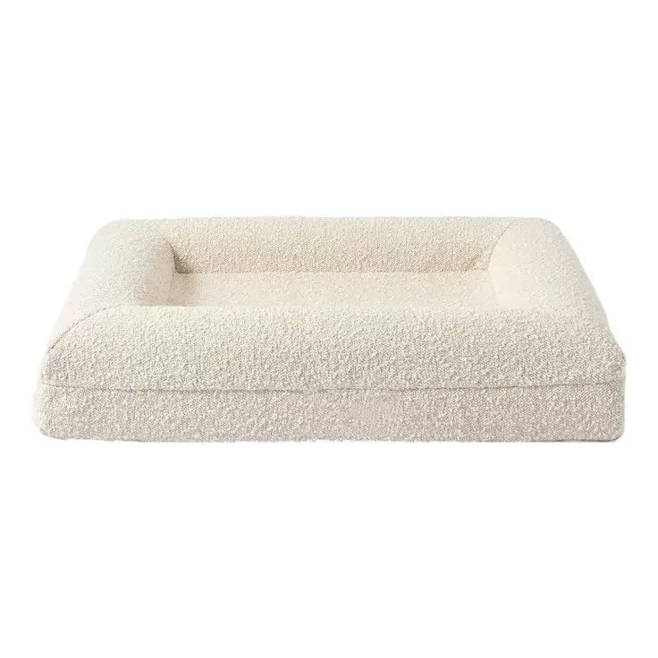 Lit pour chien haut de gamme avec mousse à mémoire, étanche et lavable, confortable - IVOIRART.COM