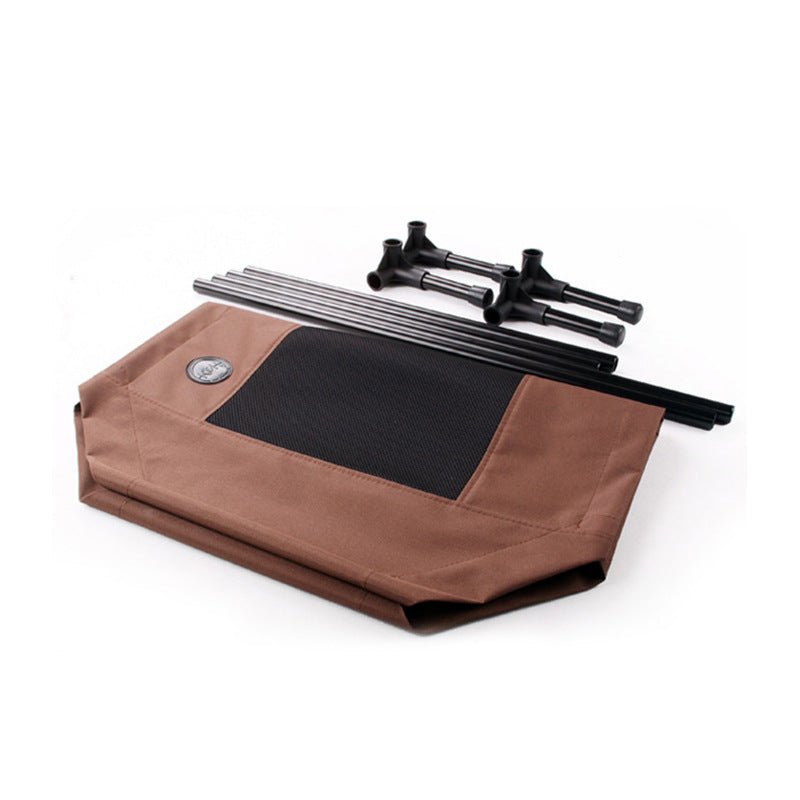 Lit pour chien imperméable, amovible et lavable en tissu Oxford, lit de camp empilable - IVOIRART.COM