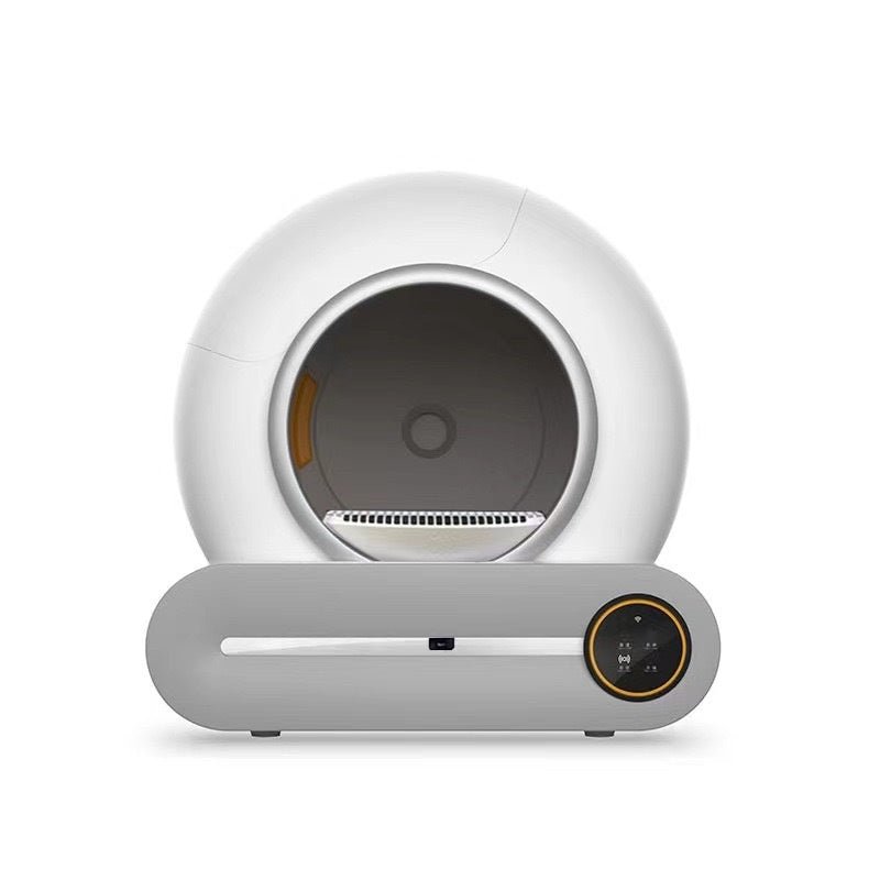 Litière Automatique pour Chat Toilette Intelligente avec Ramasse-Crottes - IVOIRART.COM