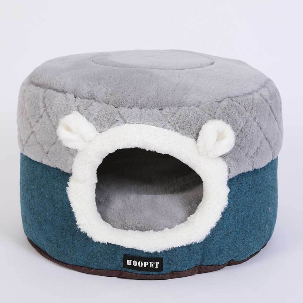 Litière pour Chat Hivernale Quatre Saisons Universelle avec Tissu Douillet - IVOIRART.COM