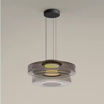 Living Room Dining Room High-grade Glass Chandelier Simple Design Creative - IVOIRART.COM