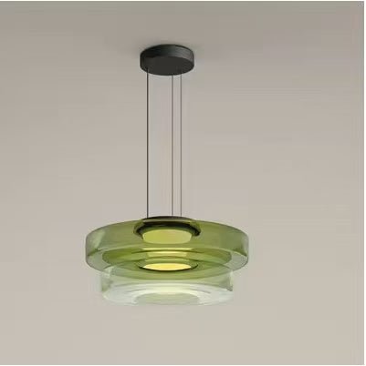 Living Room Dining Room High-grade Glass Chandelier Simple Design Creative - IVOIRART.COM