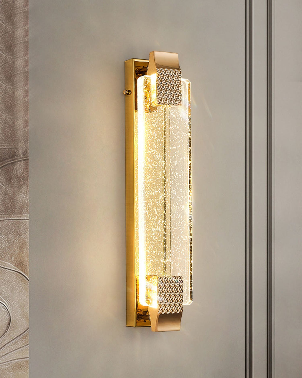 Living Room Light Luxury Wall Lamp LED Bedside - IVOIRART.COM