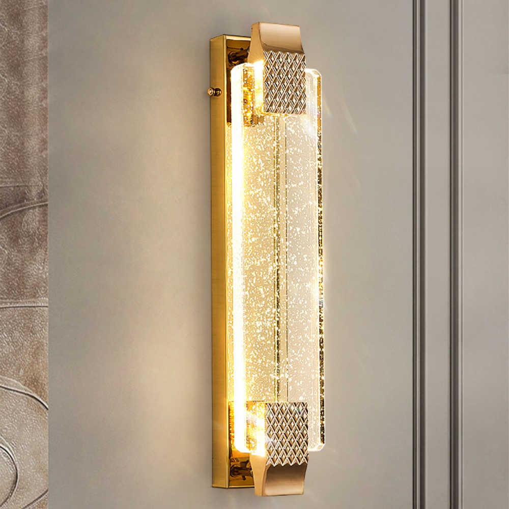 Living Room Light Luxury Wall Lamp LED Bedside - IVOIRART.COM