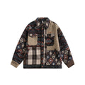 Loose Casual Couple Polo Collar Jacket - IVOIRART.COM